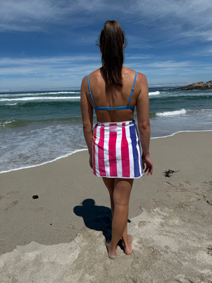 Tropical Tide Wrap Skirt