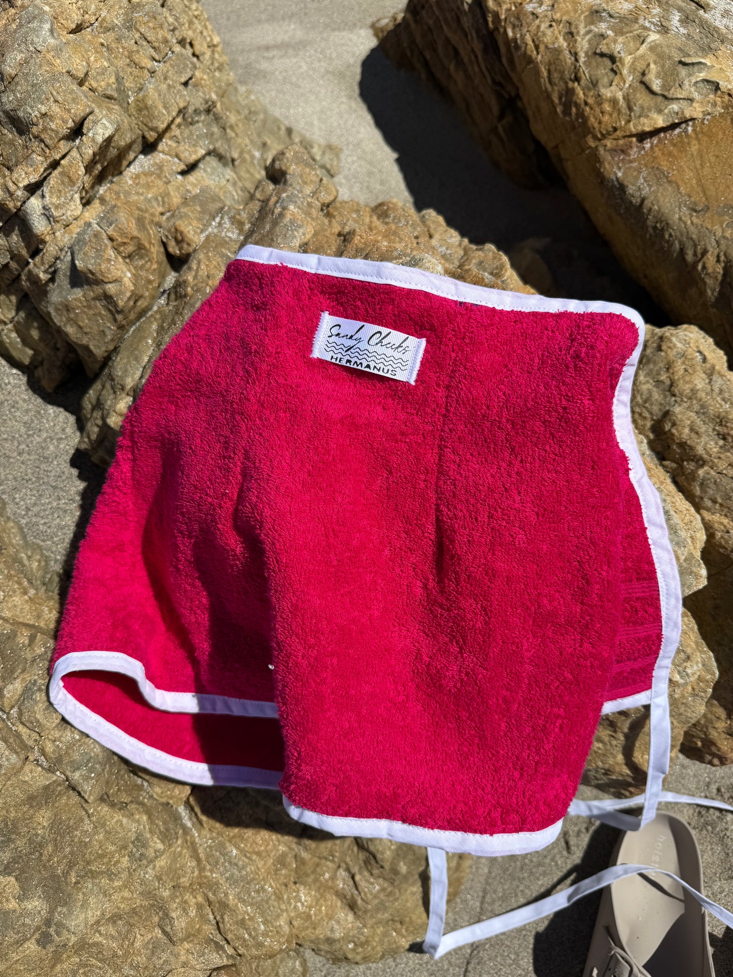 Pink Coral Wrap Skirt