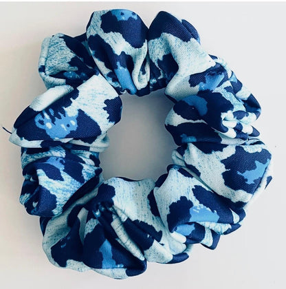 Arctic Leopard Scrunchie