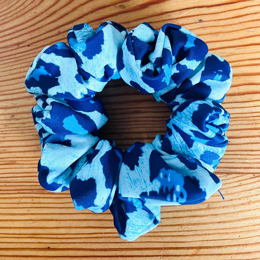 Arctic Leopard Scrunchie
